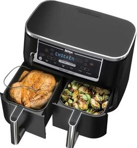 High Quality Electric Digital LCD Display 10L Double Stack Air <b>Fryer</b> Dual <b>Basket</b> Multifunctional Needle Detection Gift - Product Image 4