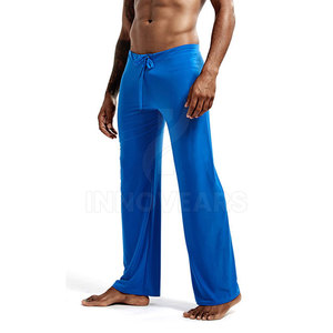 Pantalones de chándal acampanados cómodos y personalizados, último diseño con servicio OEM, tela de algodón informal - Product Image 2