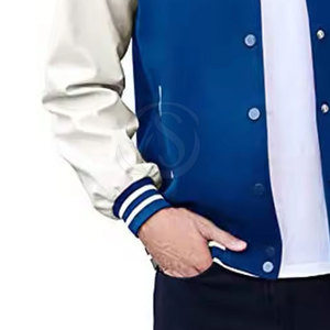 Veste de survêtement pour homme de haute qualité, style streetwear, avec col montant et logo frontal, design respirant et surdimensionné - Product Image 5