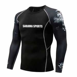 Chemises de protection pour hommes MMA, prix de gros, personnalisables, respirantes, élégantes, écologiques, manches longues, 100% polyester, service OEM - Product Image 2