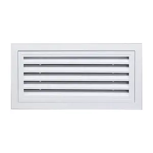 Hoge Kwaliteit Deur Scharnierende Air Return Grille Aluminium Kunststof Hvac Return Air Vent Grille