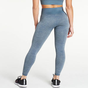 Leggings de gymnastique en polyester taille haute pour femmes haut tendance impression sans couture Fitness Yoga pantalon respirant tricoté Yoga de haute qualité - Product Image 4