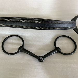 Sillín de montar a caballo ligero, Material de cuero personalizado, mejor diseño, Color negro, novedad - Product Image 3