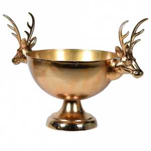 Refroidisseur de vin en métal Seau à glace à champagne antique tendance Barware & Partyware Refroidisseur de bouteilles de vin Refroidisseur - Product Image 5