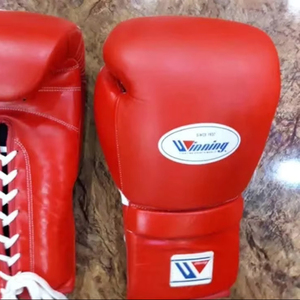 ถุงมือซ้อมมวยหนัง PU สำหรับออกกำลังกายถุงมือฝึกสี16ออนซ์ออกแบบได้ตามต้องการ - Product Image 1