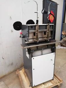 Qike TD-202 <span class=keywords><strong>machine</strong></span> à fabriquer des agrafes à double tête plate et à fil de selle à vitesse réglable - Product Image 6
