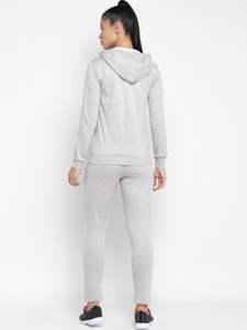 Tendance femmes hiver ensemble de survêtements survêtements OEM femmes logo personnalisé pantalons de survêtement et sweat à capuche avec fermeture éclair ensemble de survêtements chandails - Product Image 3