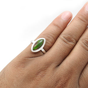 แหวนโอปอลสีดำธรรมชาติ100% แหวนอัญมณีอัญมณีอัญมณีอัญมณี925แหวนซ้อนเงินสเตอร์ลิงแข็งแหวนดีไซน์คลาสสิก - Product Image 3