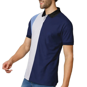 Camisa de Hombre de Color Sólido, Transpirable, de Manga Corta, de Poliéster, Casual, con Cuello de Botones, OEM, Personalizable en Azul, Blanco y Azul Cielo - Product Image 6