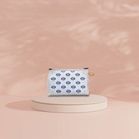 DAFNI BIG PAZAR FABRIC CANVAS EMBROIDERED DIGITAL WALLET Model 3 Gaya Eropa Amerika yang Modis Keanekaragaman Musim Semi/Musim Panas
