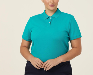 Polo de Mujer, Verano, Clásico, Corte Regular, Informal, con Logotipo Personalizado Bordado, Piqué, 50% Algodón/50% Poliéster, 220 GSM - Product Image 1