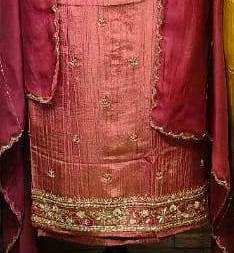 Modern Designer Indian Fashion-Forward Traditional Style Hand Embroidered Beautiful Party <b>Wear</b> Unstitched Silk Suits for <b>Men</b> - Product Image 4