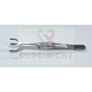 Pinza Muscular Alemana Surgiright, 2 Puntas Dentadas, 15 mm, Cierre Deslizante, Manual, Aprobado por CE e ISO - Product Image 3