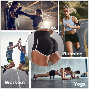 Pantalones cortos de gimnasio sin costuras Fitness Yoga Short Scrunch Butt Yoga Shorts Entrenamiento Legging Yoga Short - Product Image 3