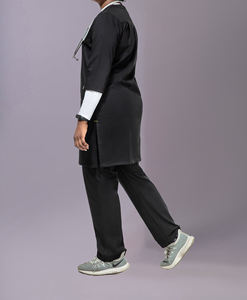 Top vente respirant uniformes d'hôpital fermeture éclair gommages médicaux pour hommes femmes logo personnalisé à manches courtes soins infirmiers gommage uniforme ensemble - Product Image 3