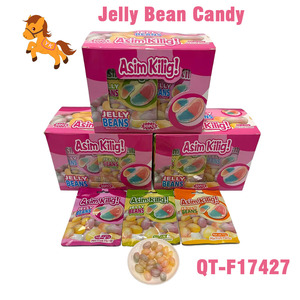 Vente <span class=keywords><strong>en</strong></span> gros <span class=keywords><strong>de</strong></span> chewing-gum Halal BRC Jelly Bean <span class=keywords><strong>11g</strong></span> <span class=keywords><strong>en</strong></span> sachet, marque Yumiko, saveur <span class=keywords><strong>de</strong></span> fruits mélangés, <span class=keywords><strong>sucre</strong></span>, multicolores, cadeau pour enfants - Product Image 1