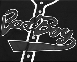 Tenue des années 90 pour homme, unisexe Badboy #10 Hip Hop Party Loose Baseball Jersey Shirt Clothing Women 100% Polyester - Product Image 4