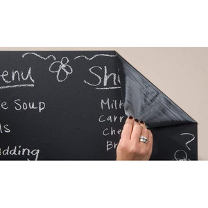 Pizarra Autoadhesiva Creativa AP4 de 45x200CM, Material de Papel con Tiza, Adhesivo de Pared - Product Image 6