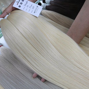 ผมต่อผมมนุษย์เกรดบริสุทธิ์ธรรมชาติเวียดนาม100กรัมโทนสีตรงกระดูกไม่ผ่านการแปรรูป - Product Image 1