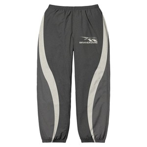 Chándal ligero de nailon impermeable personalizado, ropa para correr, chaqueta de nailon con cremallera y conjunto cortavientos de dos piezas - Product Image 3