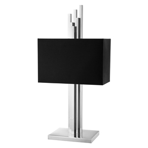 มาพร้อมกับสวิตช์หมุนที่สะดวกสบายบนฐานโคมไฟตั้งโต๊ะที่ทันสมัยและมีสไตล์ - Product Image 5