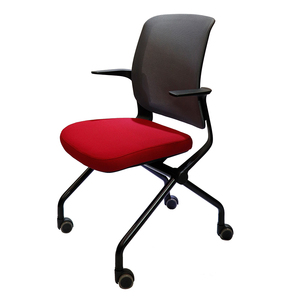 Premium Revolving Lift Office Chair with Foam & Fabric Adjustable Headrest Foldable for Home & Bedroom Use - Product Image 1