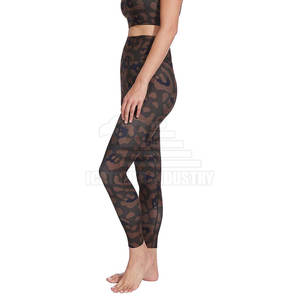 Mujeres Legging Logotipo Personalizado Mujeres Legging Impresión Personalizada Yoga Leggings Precio de Fábrica - Product Image 2