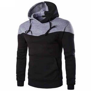 Sweat-shirts d'hiver pour hommes fabriqués par des professionnels, épais, à fermeture éclair, coupe régulière, respirants, écologiques, séchage rapide - Product Image 1