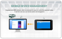 Tableta Industrial para Vehículos de 5 Pulgadas con Qualcomm, Wi-Fi, 4G, GPS, Bluetooth, Android 12, Terminal de Datos Móvil, Pantalla Inteligente para Gestión de Flotas, Nueva