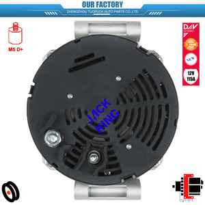 ALT1628 Ensemble d'<span class=keywords><strong>alternateur</strong></span> 12V 115A neuf pour <span class=keywords><strong>208</strong></span> 2.1 CDi 04.2000 OE Numbers 0123510082 0123510107 0123510108 JACK - Product Image 4