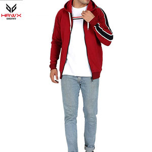 เสื้อสเวตเตอร์มีซิปรูดผ้าฟลีซผสมคอตตอนแขนยาวพิมพ์ลายดิจิตอลสำหรับฤดูหนาว - Product Image 5