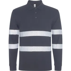 FORAN L/S Polo Personalizzata ad Alta Visibilità per Scopi Promozionali - Product Image 3