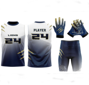 Venta al por mayor de compresión sublimada 7v7 CONJUNTO DE FÚTBOL Camisetas 7 en 7 uniforme de fútbol paquete personalizado oferta uniformes de entrenamiento Kit - Product Image 6