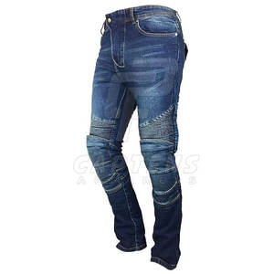 กางเกงยีนส์มอเตอร์ไซด์ระบายอากาศได้ดีกันลม - Product Image 6