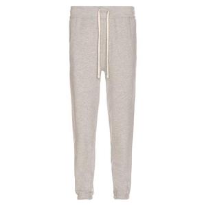 Venta caliente 2025 logotipo personalizado Casual hombres Jogger gris suelto pierna ancha abierto pantalones holgados elásticos para hombre Pantalones de chándal apilados para hombre - Product Image 5