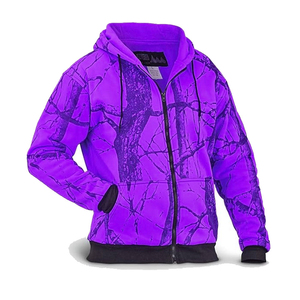 เสื้อฮู้ดแบบซิปเต็มตัวทำจากหินโอเวอร์ไซส์ซักได้500gsm ล้างกรดโพลีเอสเตอร์แบบกำหนดเอง100% - Product Image 4