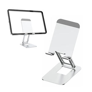 Soporte ajustable para teléfono y tableta, soporte de escritorio multiángulo de aleación de zinc para uso en el hogar y la oficina - Product Image 1