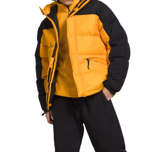 Veste d'hiver matelassée pour homme d'extérieur, légère, isolée, imperméable, qualité d'exportation OEM, veste d'hiver matelassée élégante pour homme OEM - Product Image 1