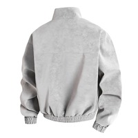 Tendance Mode Automne-Printemps : Blouson en Cuir PU Style Vintage Américain pour Homme, Décontracté, Ample, Épais et Chaud, Grandes Tailles, Service OEM, Haute Qualité