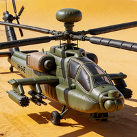 Modèle d'avion gonflable hautement réaliste, réplique d'hélicoptère gonflable personnalisée et réaliste pour la promotion de la marque
