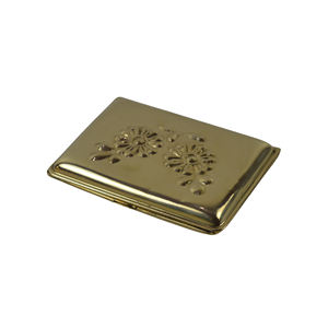 Boîte à dents en laiton royal Pyx pour les hôtes fournitures d'église couvercle élégant en métal royal brillant fruits secs conteneur bacs de stockage de bonbons - Product Image 4