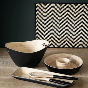 Cuenco de bambú hilado de Vietnam, venta al por mayor, cuenco hecho a mano respetuoso con el medio ambiente para mesa y regalos sostenibles - Product Image 4