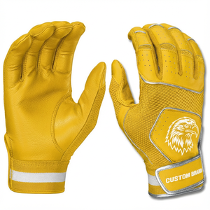 Gants de frappe de baseball personnalisés en gros, paume antidérapante, diffusion avancée de l'humidité, agilité maximale de la main, gants de frappe de softball - Product Image 6