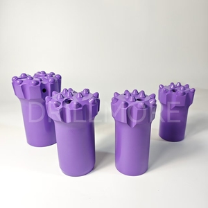 T51 زر خيط حفر الصخور الصلبة عالية الجودة أعلى مطرقة أدوات حفر الصخور لنفق التعدين تحت الأرض - Product Image 3