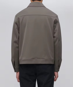 Blouson aviateur en toile personnalisé pour hommes impression bouffante tissage au crochet fermeture éclair mandarine pour vêtements d'hiver décontractés Service OEM disponible - Product Image 2