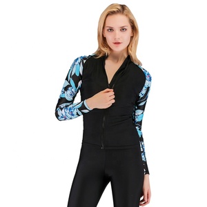 Wholesale Printed Compression Short Sleeve Custom Logo Cotton/Polyester OEM/ODM Designs <b>Rashguard</b> <b>for</b> <b>Women</b> High Quality - Product Image 3