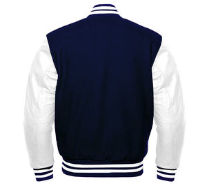 Chaquetas Varsity de Lana para Hombre, Personalizadas, de Alta Calidad, para Invierno, con Capucha, Cuello Alto, Talla XL, Bordadas, Resistentes al Viento, Estilo Urbano - Product Image 3
