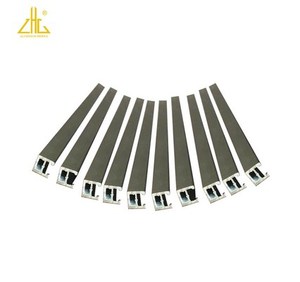 Perfil de aluminio extruido 6063-T5 para LED, <span class=keywords><strong>canal</strong></span> para barra de luz lineal, longitud personalizada, para proyectos de iluminación con tiras LED - Product Image 1