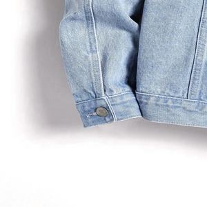 Blousons en jean 100 % coton élégants pour hommes 2026 avec décoration en fourrure, grandes tailles, coupe régulière, manches longues, broderie, vêtements d'extérieur - Product Image 5