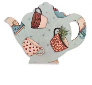 Plato pintado a mano de desayuno más vendido para bandeja de servicio para decoración mesa de comedor en diseño de lujo - Product Image 4